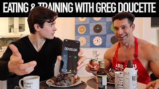 Eating amp Training With Greg Doucette  Squat Challenge  HUGE Anabolic French Toast Breakfast [upl. by Ase]