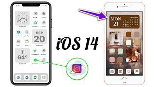 iOS 14  Comment Créer des Widgets et Icônes d’Apps Personnalisées [upl. by Irwin324]