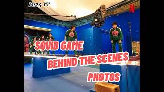 SQUID GAME BEHIND THE SCENES PHOTOS [upl. by Annayehc627]