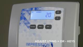 How to Program Water Softener Settings on Impression® Series [upl. by Feodor963]