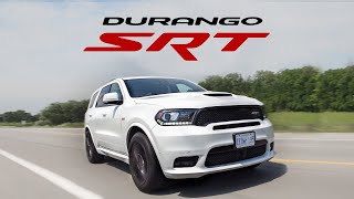 2018 Dodge Durango SRT Review  Big and Loud [upl. by Jessi420]