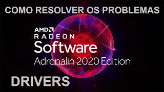 AMD Radeon Drivers como resolver os problemas [upl. by Pacorro567]