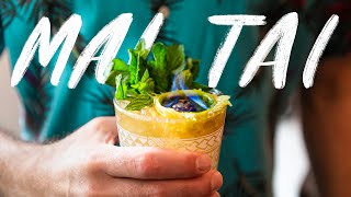 How to Make a Mai Tai  a very tasty tiki recipe [upl. by Ardnot]