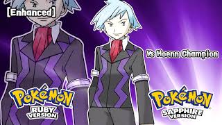 Pokémon RubySapphireEmerald  Champion Battle Theme Enhanced [upl. by Aniluap]