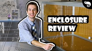 Reptile Enclosure Unboxing Setup and Review Zen Habitats 4x2x2 [upl. by Edison]