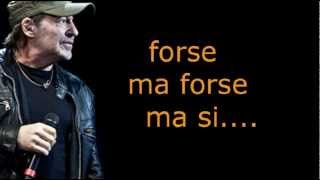 Sally  Vasco Rossi TESTO LYRICS [upl. by Dollar481]