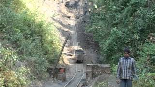 Tipong Colliery Assam India  Cable Railway Operation [upl. by Madonia]