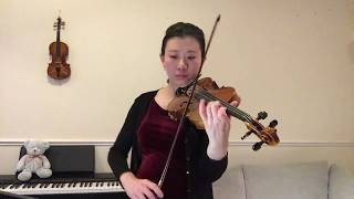 ABRSM Grade 5 Violin Exam 20202023 A3 Allegro [upl. by Kulda]