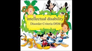 intellectual disability disorder criteria DSM 5 [upl. by Notsreik943]