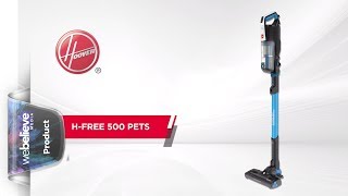 Hoover H FREE 500 PETS HF522UPT Product Overview [upl. by Alilak]