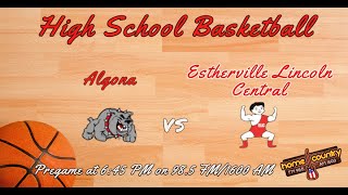 Algona vs Estherville Lincoln Central Girls Playoff Basketball [upl. by Valeta]