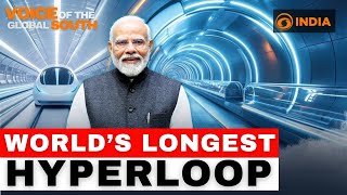 India’s Hyperloop Revolution Building the World’s Longest Test Track  Future of Transportation [upl. by Haelat]