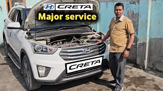 Hyundai Creta petrol Major Service [upl. by Lundell]