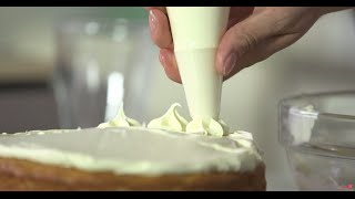 How to Ice a Sponge Cake  Betty Crocker™ [upl. by Ycrep]