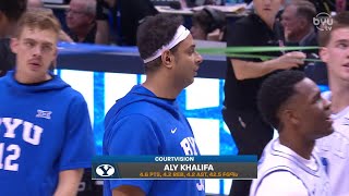 Cincinnati vs BYU  BYU Courtvision [upl. by Husha]