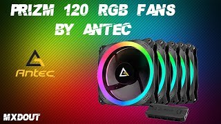 Antec Prizm 120 ARGB Kit  Glowing or Not 🤔 [upl. by Brahear309]