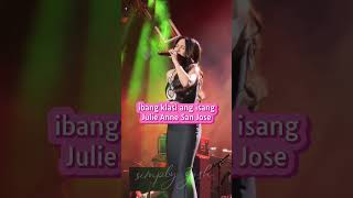 IBANG KLASE ANG GALING NG ISANG JULIE ANNE SAN JOSE [upl. by Ylloh]