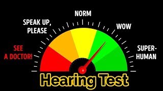 hearing testcool Hearing TestHearing test [upl. by Grubb886]