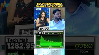 Why Are Tech Mahindra Shares Rallying Despite Muted Earnings [upl. by Anerual]