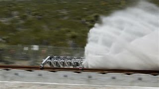 Hyperloop Technology Tested Successfully in Nevada [upl. by Gmur]