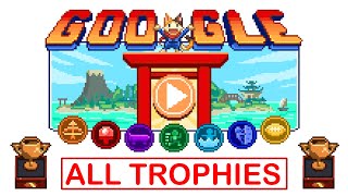 FULL WALKTHROUGH w timestamps Google Doodle Champion Island Games check description [upl. by Ynoep]