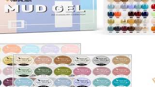 30 Color Venalisa Mud Painting Gel Set For Nail Art Design 5ml UV LED Soak Off UV Gel Color Gel Nail [upl. by Ilrahc]