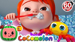 CoComelon en Español  Itsy Bitsy Araña  Compilación de Canciones Infantiles [upl. by Aret]