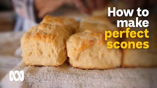 How to make the perfect scone with 92yearold Muriel  Cooking  ABC Australia [upl. by Melleta]