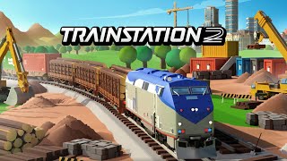 TOY TRAIN JUMPS amp CRASHES INTO CITY  Train Frontier Classic Gameplay  Toy Train Game [upl. by Balough]