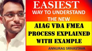 NEW AIAG VDA FMEA EXPLAINED WITH EXAMPLE In a Very Easy way [upl. by Fay421]