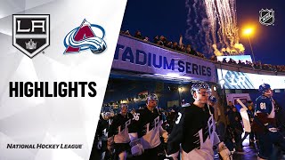 NHL Highlights  Kings  Avalanche 021520 [upl. by Esoj]