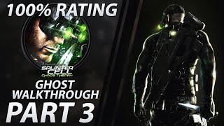 Splinter Cell Chaos Theory  Ghost Walkthrough  Expert Part 3 quotBank Heistquot [upl. by Nwahsiek]