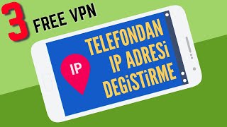 TELEFONDAN IP ADRESİ DEĞİŞTİRME  Ücretsiz VPN [upl. by Adamik]