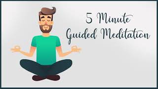 5 Minute Every Day Guided Meditation [upl. by Ydnem578]