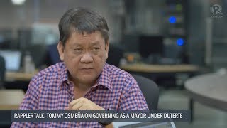 Duterte can’t just rely on cops to end drugs – Mayor Osmeña [upl. by Ailegna]