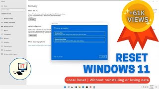 Windows 11 Reset with File Protection  Simple Steps [upl. by Varien881]