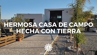 Familia Construye Su Casa De Campo HECHA DE TIERRA [upl. by Sugihara]