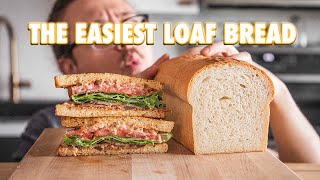 How To Make Supermarket Bread Sandwich Loaf Bread [upl. by Tneicniv]