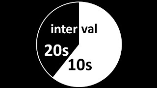 Interval Timer 20 Second  10 Second Rest [upl. by Otrevlig487]