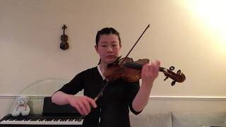 ABRSM Grade 6 Violin Exam 20202023 A1 Allegro [upl. by Eninej]