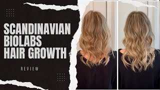 Scandinavian Biolabs Hair Growth Routine Review [upl. by Yeta]