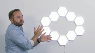 How to Install Govee Glide Hexa Light Panels [upl. by Salita]