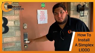 How To Install A Simplex Lock [upl. by Rama721]