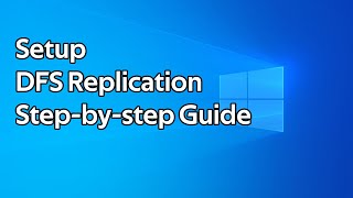 How to setup DFS Replication Distributed File System [upl. by Maribelle]