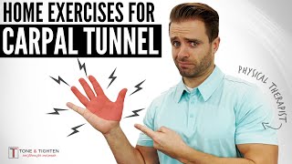 WORKS FAST 8 Home Exercises To Fix Carpal Tunnel Symptoms [upl. by Areem226]