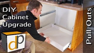 How to Build amp Install Pull Out Shelves  DIY Guide [upl. by Rosenblatt]