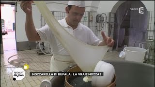 Mozzarella di bufala  la vraie mozza [upl. by Diogenes]