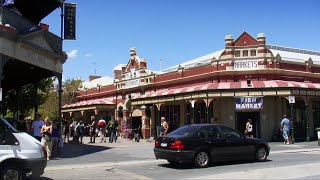 Fremantle a city southwest of Perth Western Australia [upl. by Anaitat]