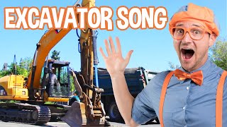 Im An Excavator  Excavator Song For Toddlers  Educational Songs For Kids [upl. by Eniamrej]