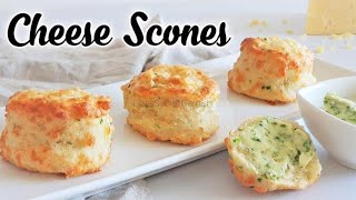 Fluffy Cheese Scones Recipe scones [upl. by Bena649]